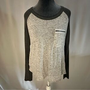 Vintage Forever 21 Long Sleeve Gray Tee